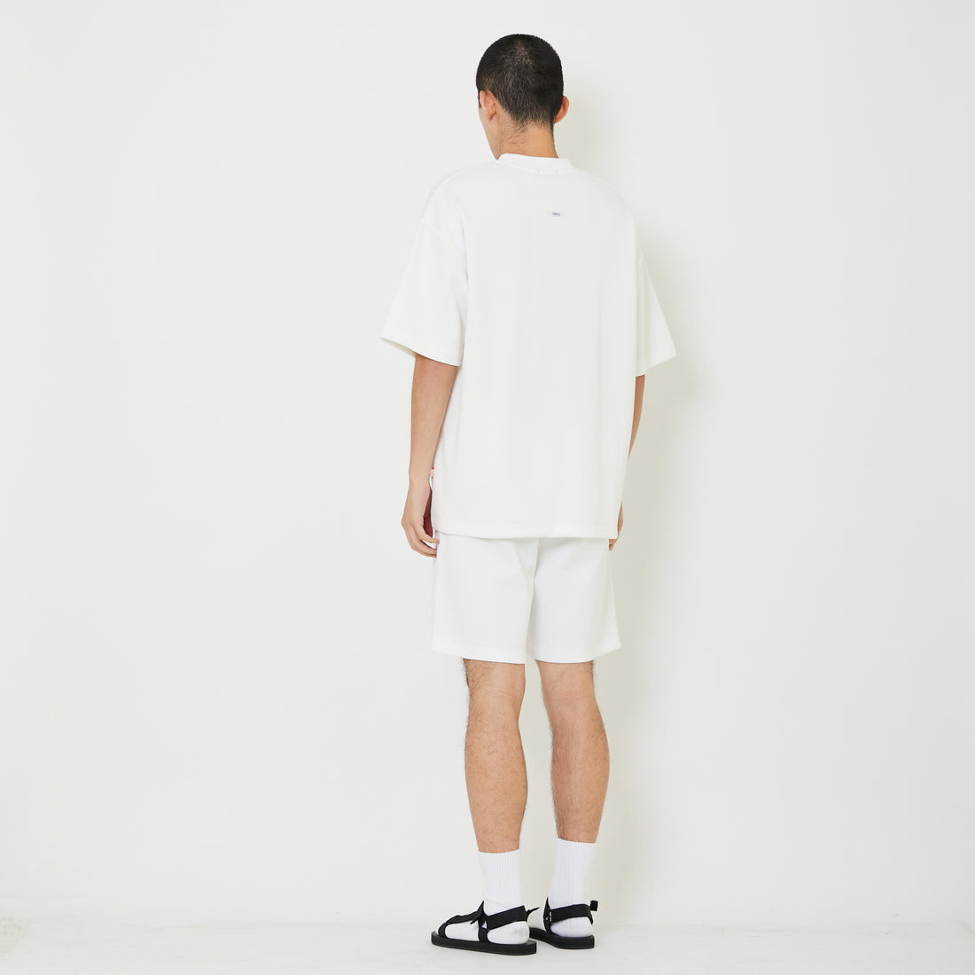 Men Sweat-Shorts - Off White - SM2407118A