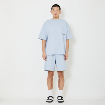 Men Sweat-Shorts - Light Blue - SM2407118B