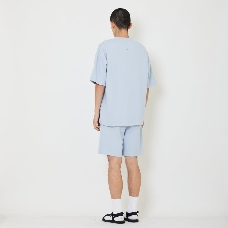 Men Sweat-Shorts - Light Blue - SM2407118B