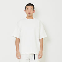 Men Oversized Neoprene Top - Off White - SM2407119A