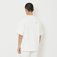 Men Oversized Neoprene Top - Off White - SM2407119A