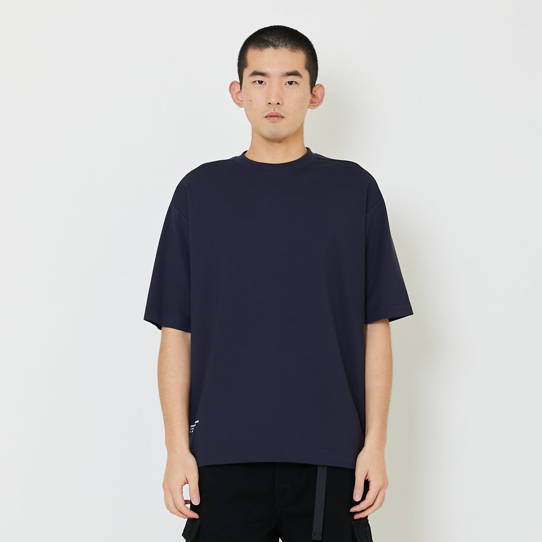 Men Raglan Sleeve Top - Navy - SM2407120C