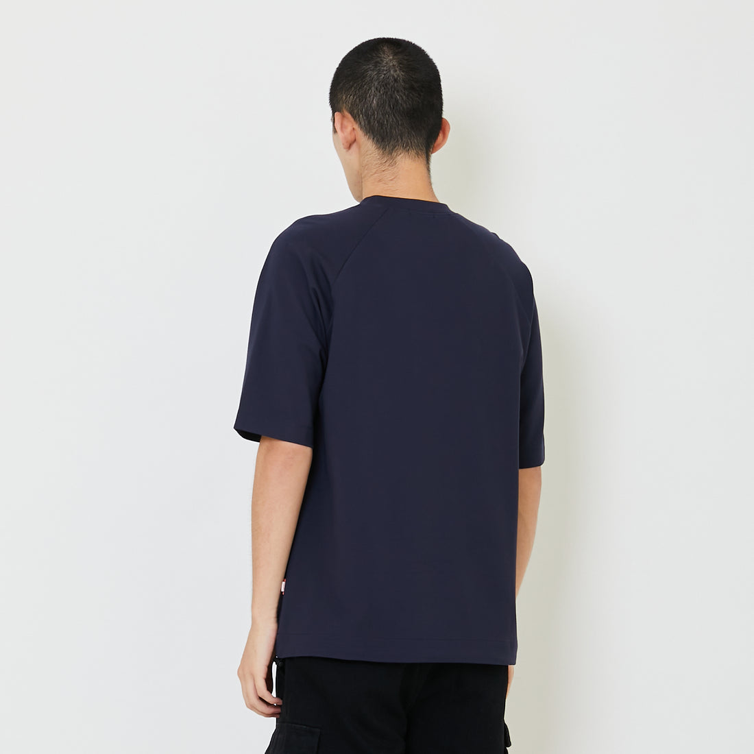 Men Raglan Sleeve Top - Navy - SM2407120C