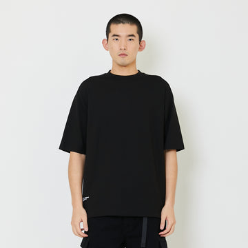 Men Raglan Sleeve Top - Black - SM2407120D