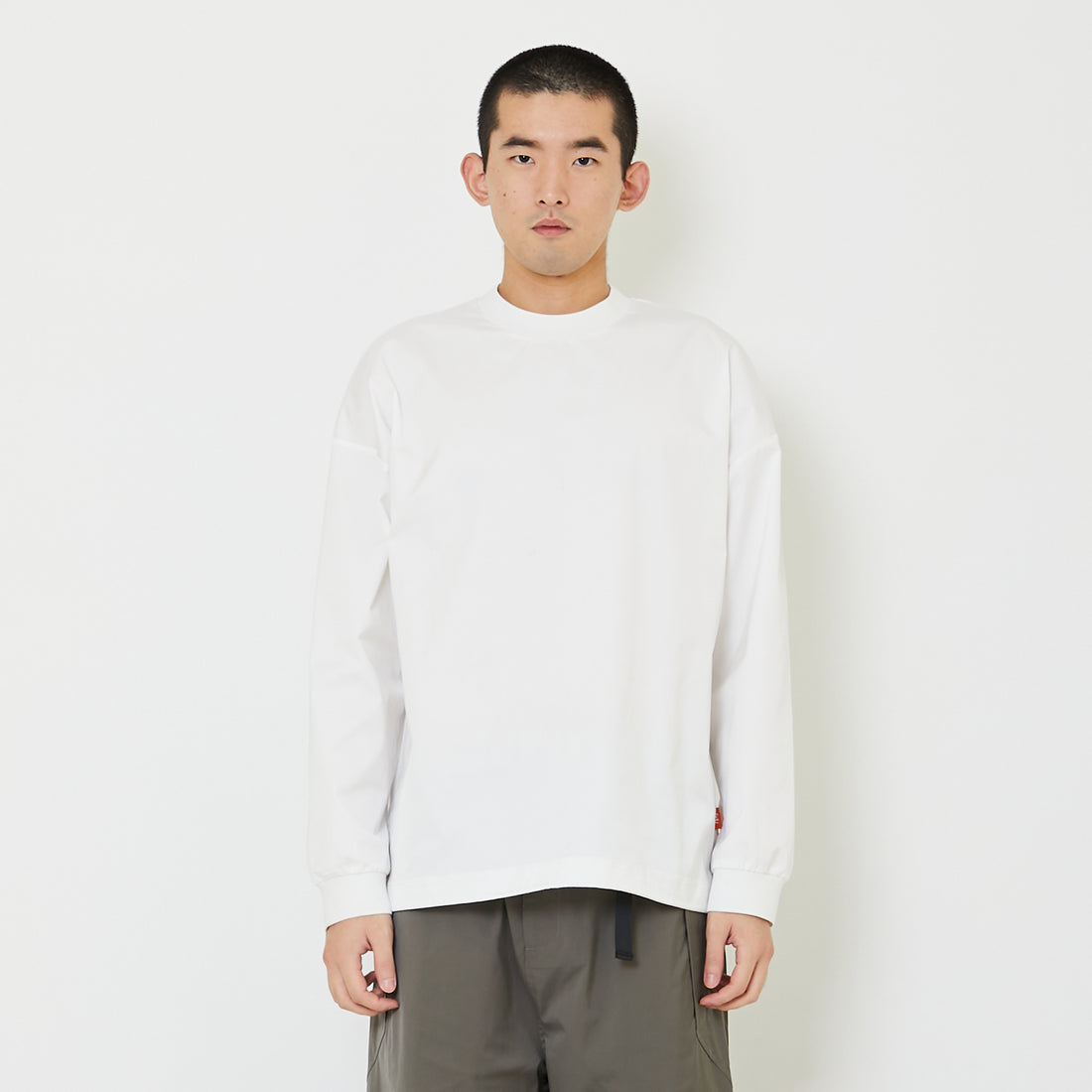 Men Oversized Sweatshirt - Off White - SM2407125A