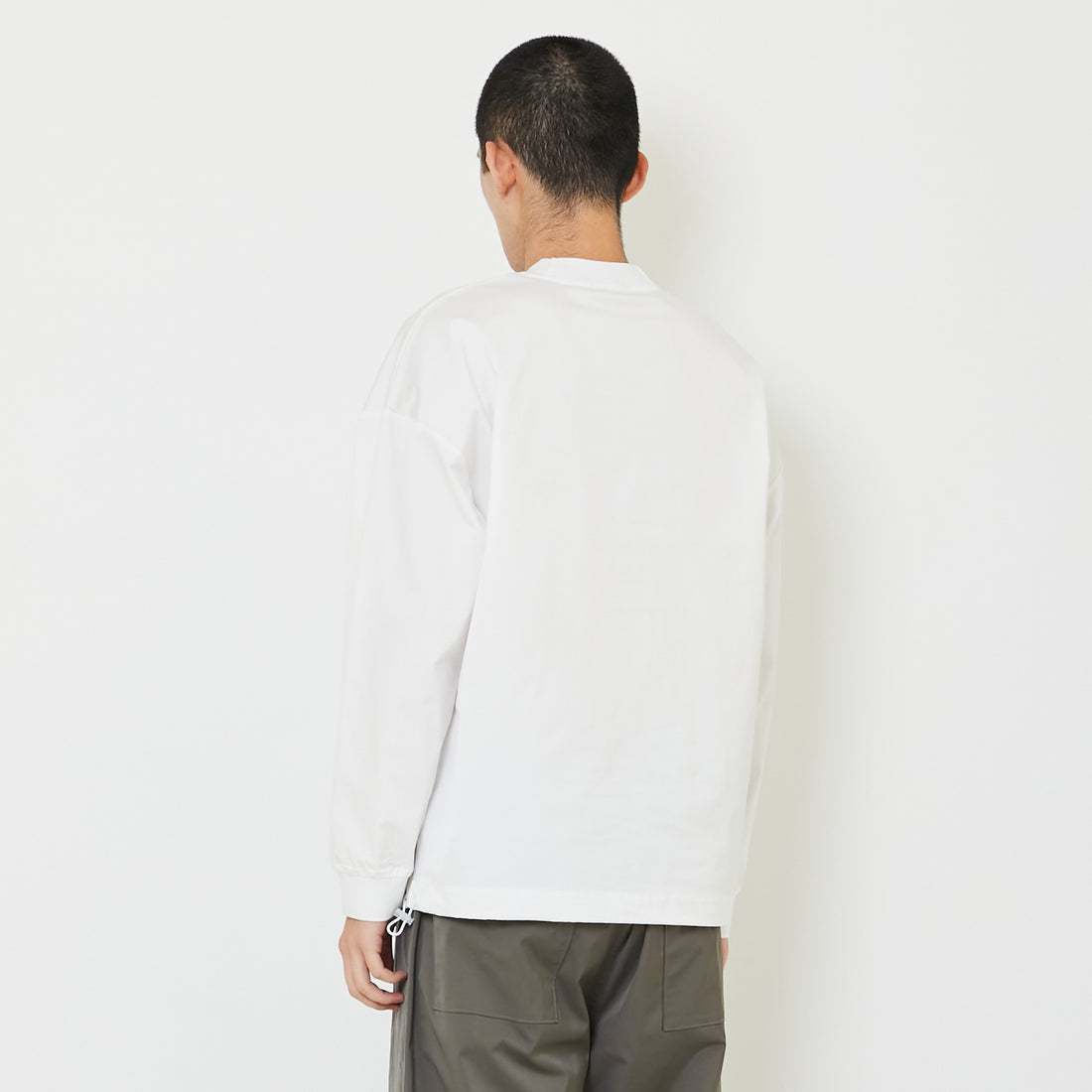 Men Oversized Sweatshirt - Off White - SM2407125A