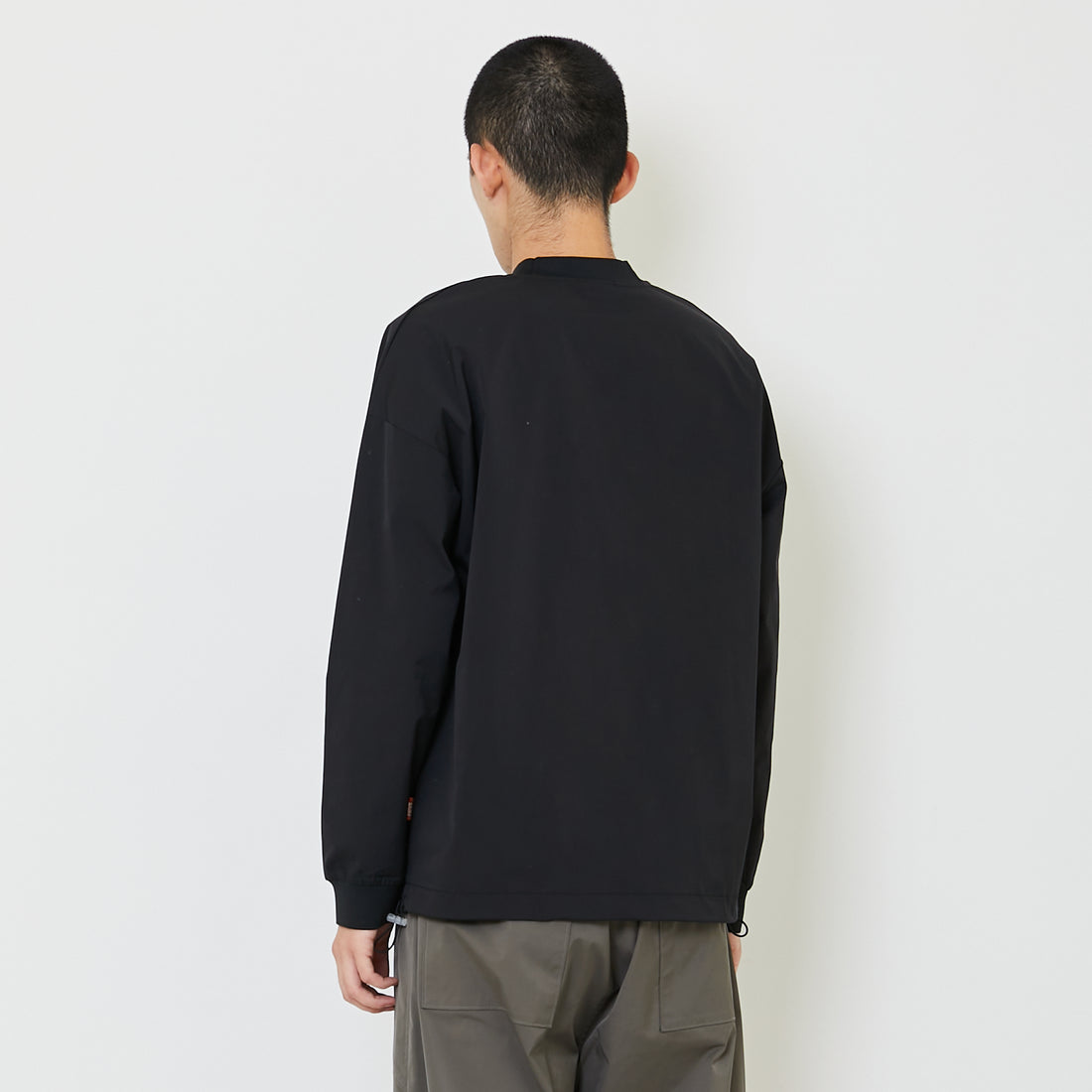 Men Oversized Sweatshirt - Black - SM2407125B