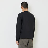 Men Oversized Sweatshirt - Black - SM2407125B