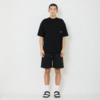 Men Twill Shorts - Black - SM2407130C