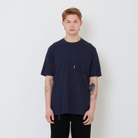 Men Graphic Tee - Navy - SM2407175D