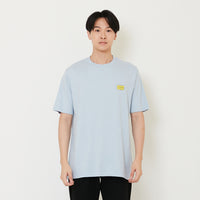 Men Graphic Tee - Light Blue - SM2407176B