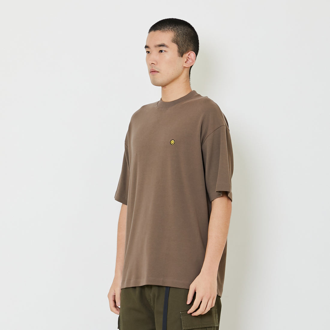 Men Embroidery Oversized Tee - SM2408133