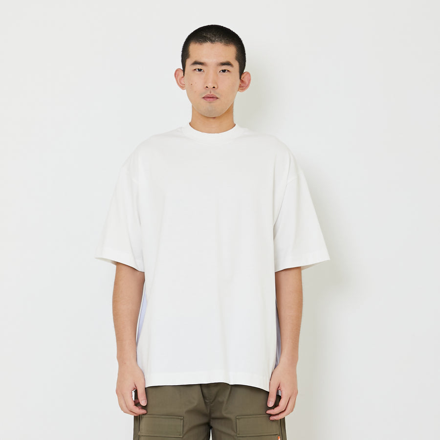 Men Combined Sweatshirt - Off White - SM2408136A