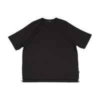 Men Oversized Waffle Top - Black - SM2408137D