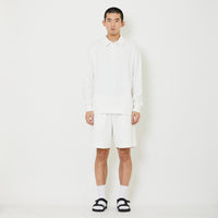 Men Waffle Knit Shorts - Off White - SM2408138A