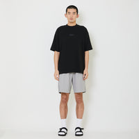 Men Waffle Knit Shorts - Light Grey - SM2408138C