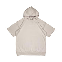 Men Printed Oversized Hoodie - Sand - SM2408140B