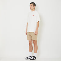 Men Twill Board Shorts - Khaki - SM2408142A