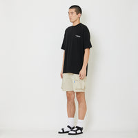 Men Nylon Cargo Shorts - Khaki - SM2408143A