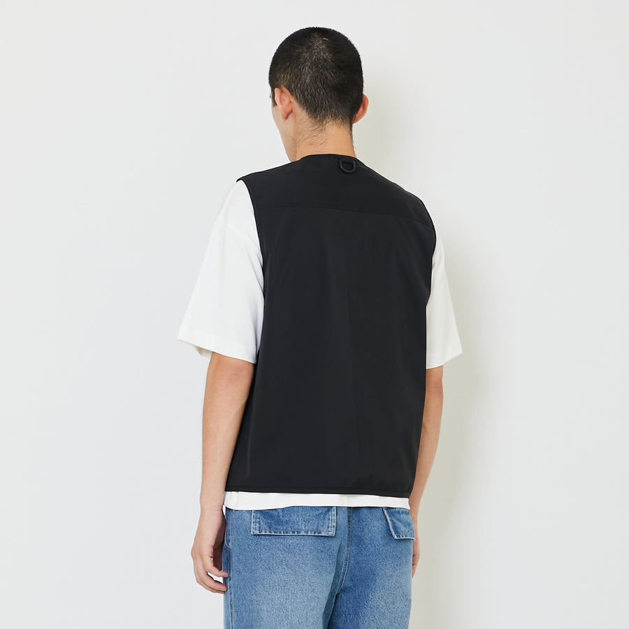 Men Vest Top - Black - SM2408144B