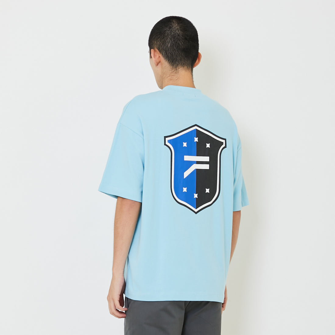 Men Printed Oversized Tee - SM2408149