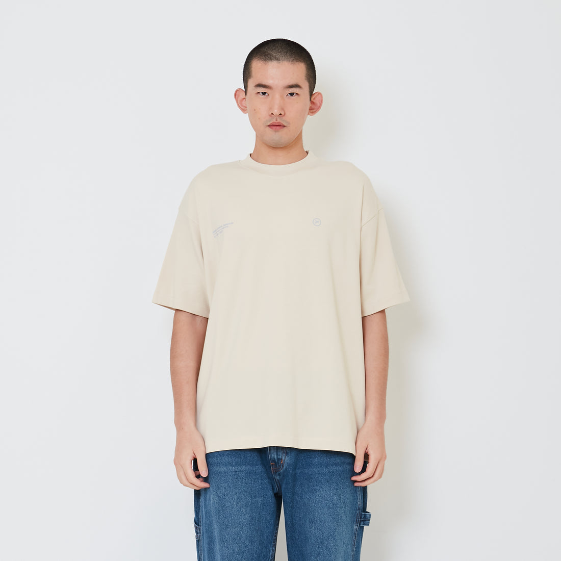 Men Printed Oversized Tee - SM2409153