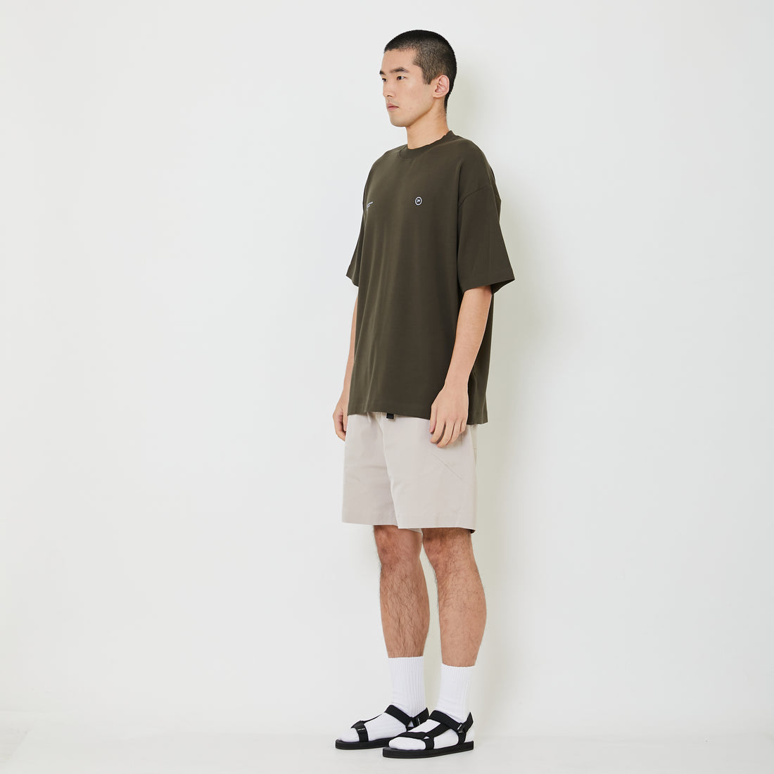 Men Printed Oversized Tee - SM2409153