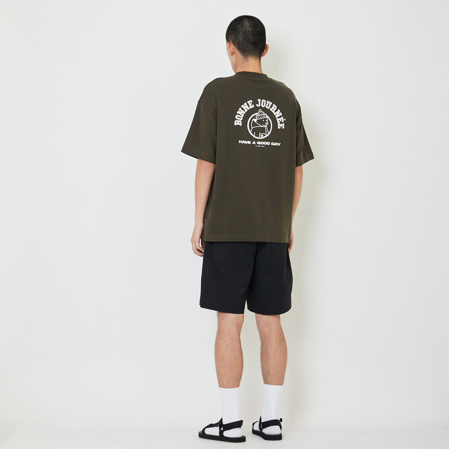 Men Printed Oversized Tee - SM2409154