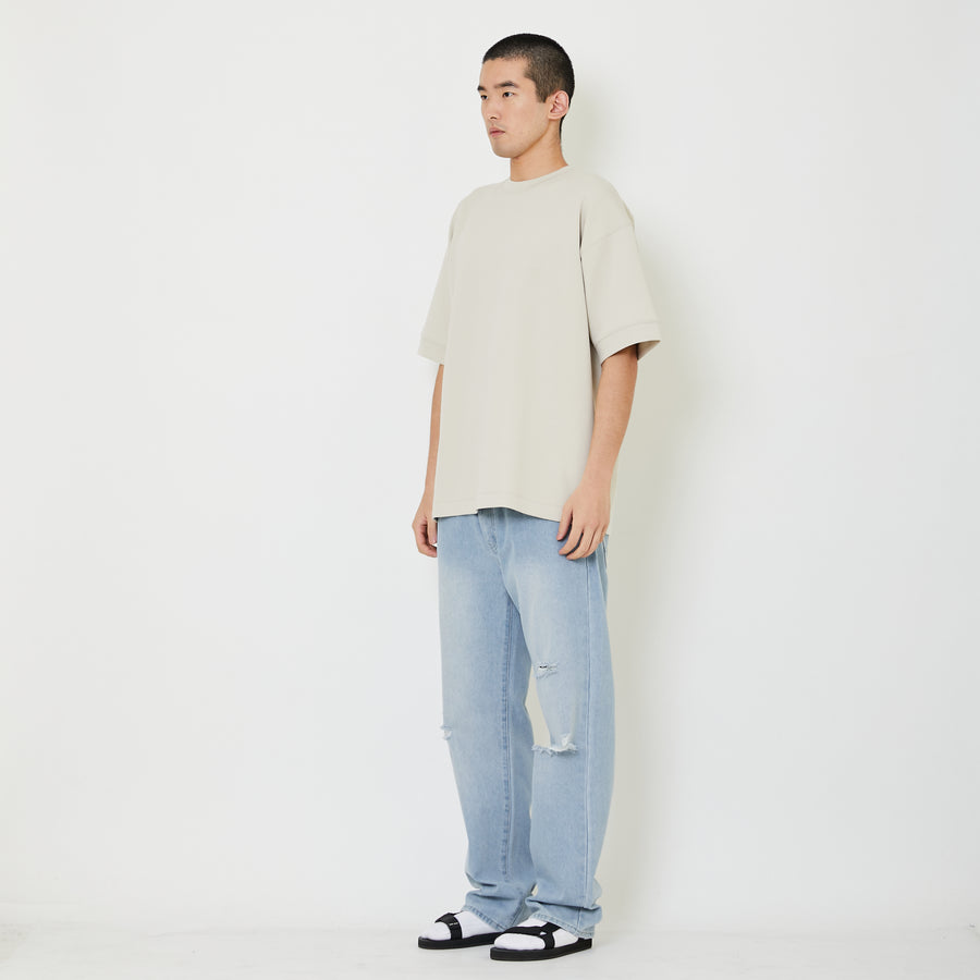 Men Oversized Neoprene Top - SM2409160