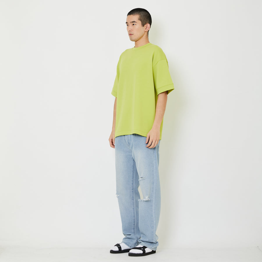 Men Oversized Neoprene Top - SM2409160