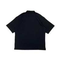 Mens Oversized Polo Tee - Black - SM2409161C