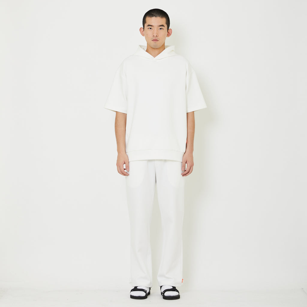 Men Oversized Hoodie - Off White - SM2409162A