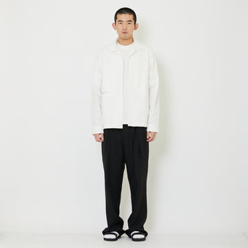 Men Oversized Shirt - Off White - SM2409165A