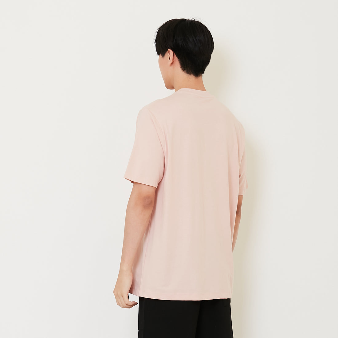 Men Graphic Tee - Pink - SM2410181B