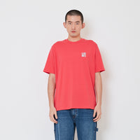 Men Graphic Tee - Fuchsia - SM2410182A