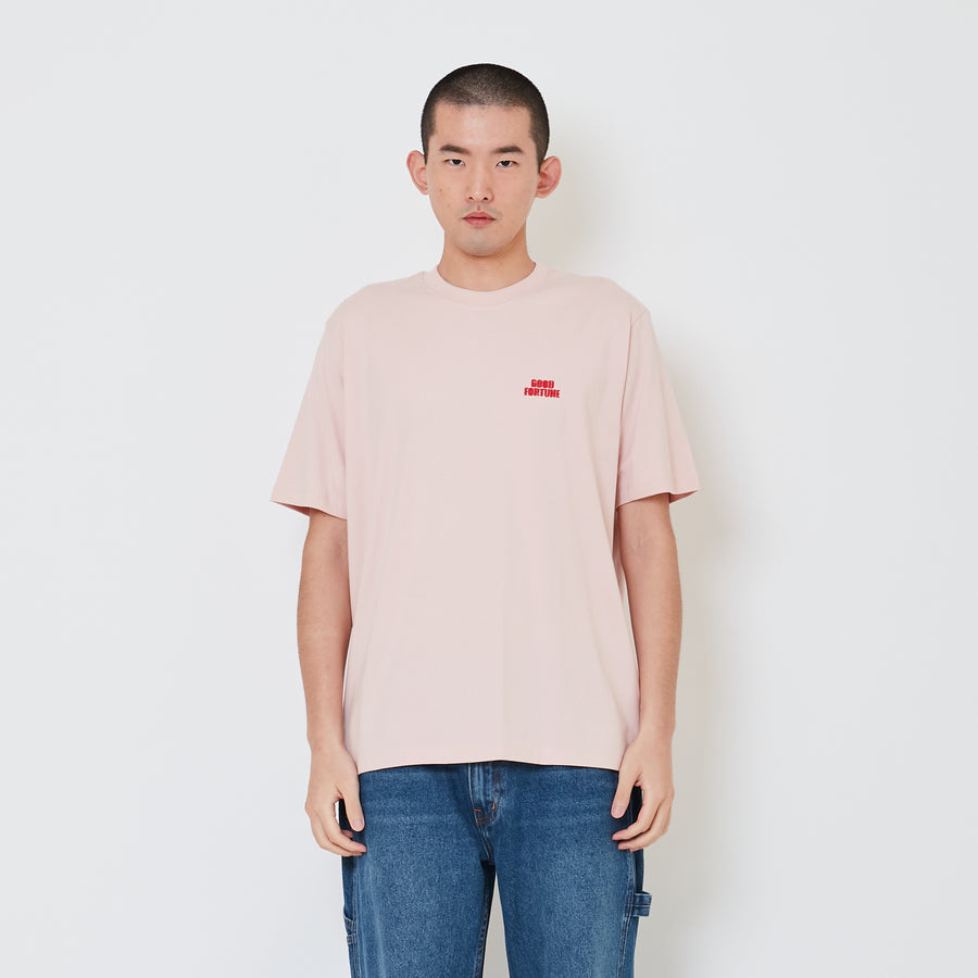 Men Graphic Tee - Pink - SM2410184B