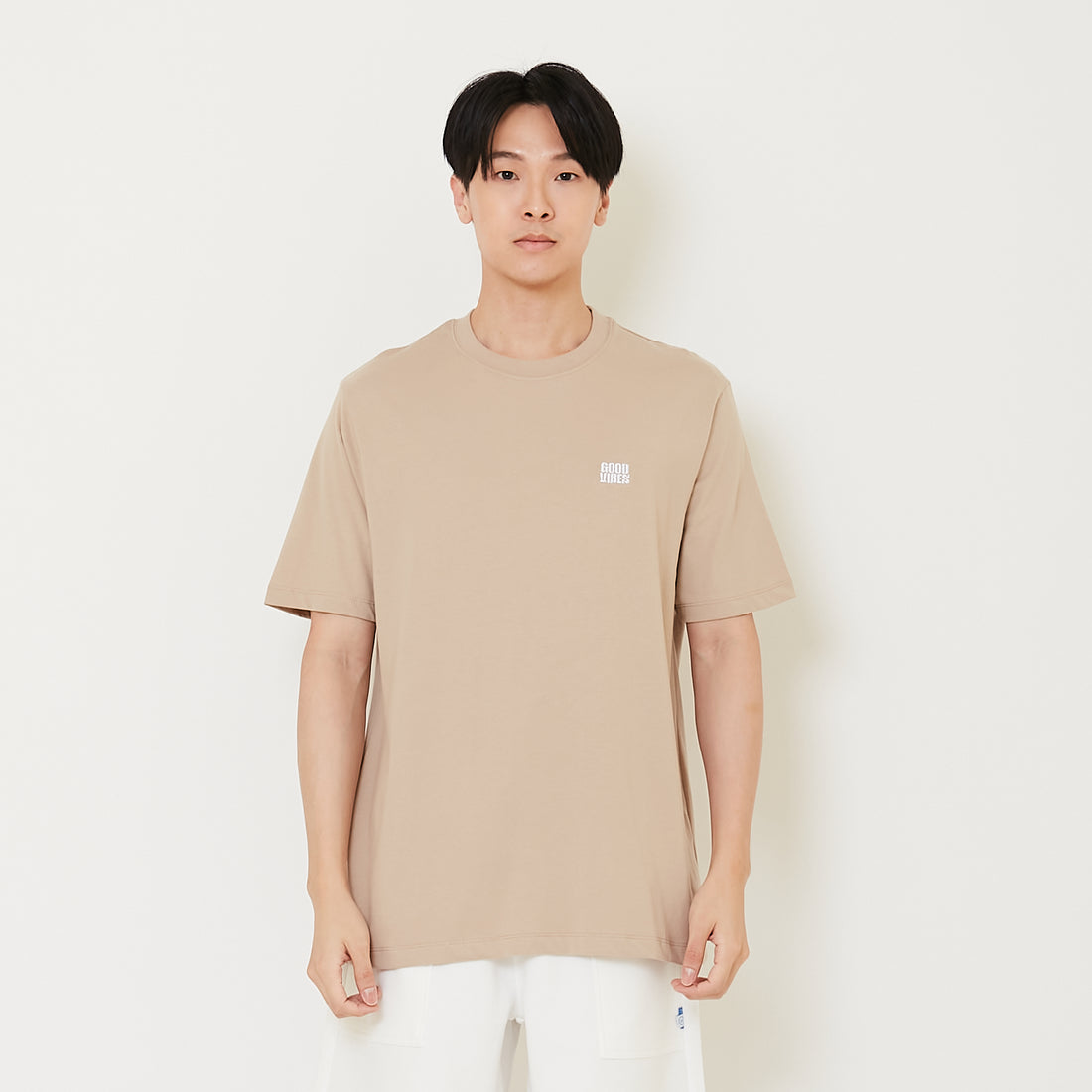 Men Graphic Tee - Dk Khaki - SM2410184C