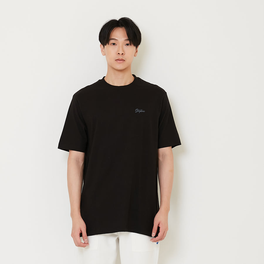 Men Graphic Tee - Black - SM2410187C