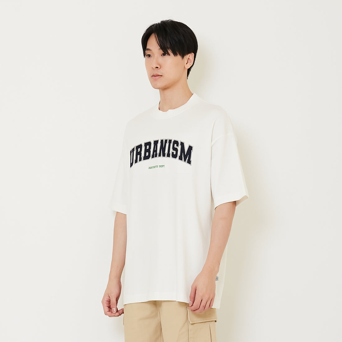 Men Embroidery Oversized Tee - SM2410188