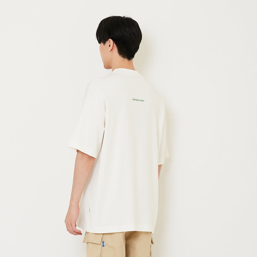 Men Embroidery Oversized Tee - SM2410188