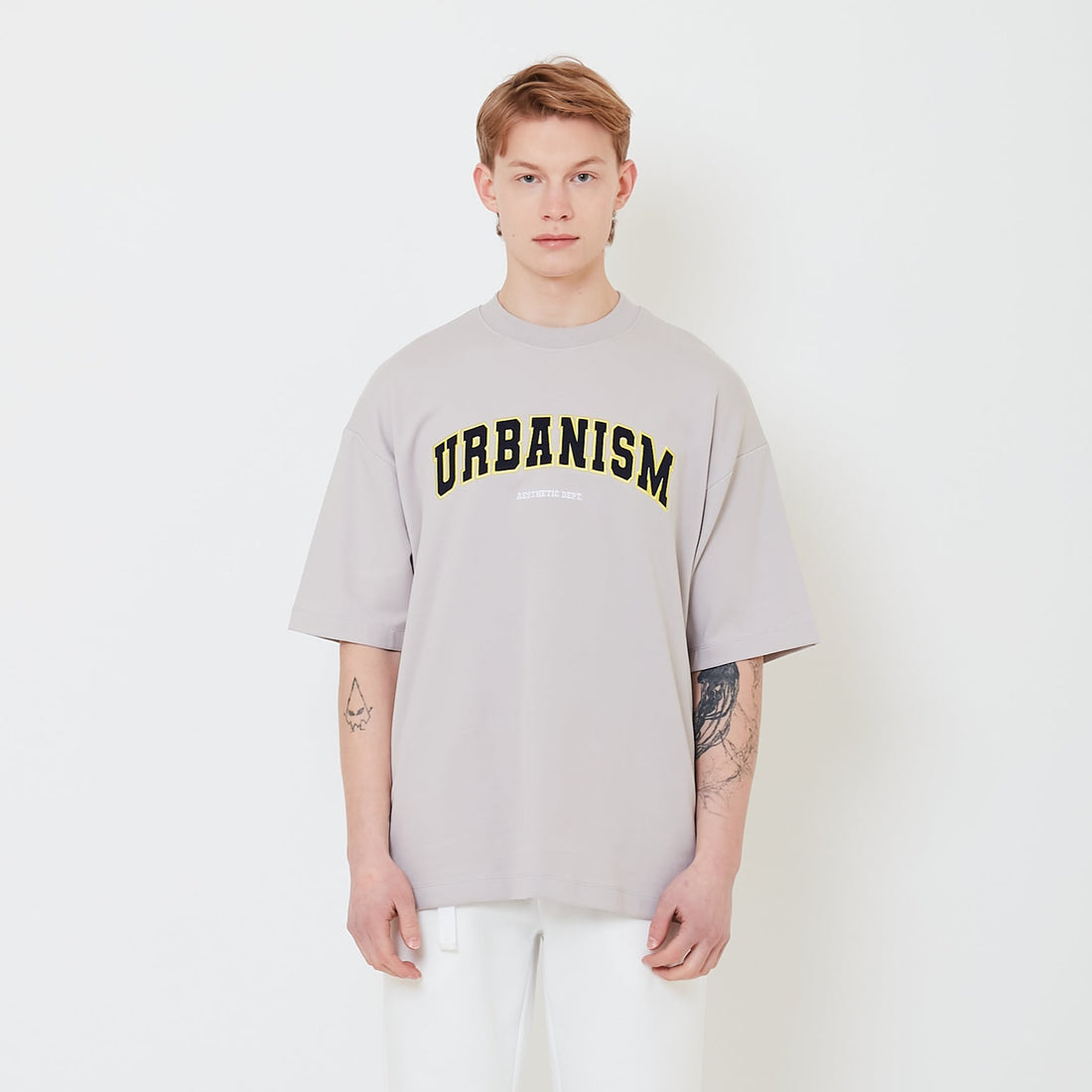 Men Embroidery Oversized Tee - SM2410188