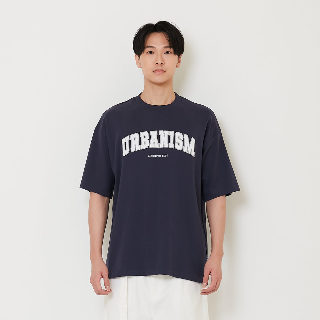 Men Embroidery Oversized Tee - SM2410188