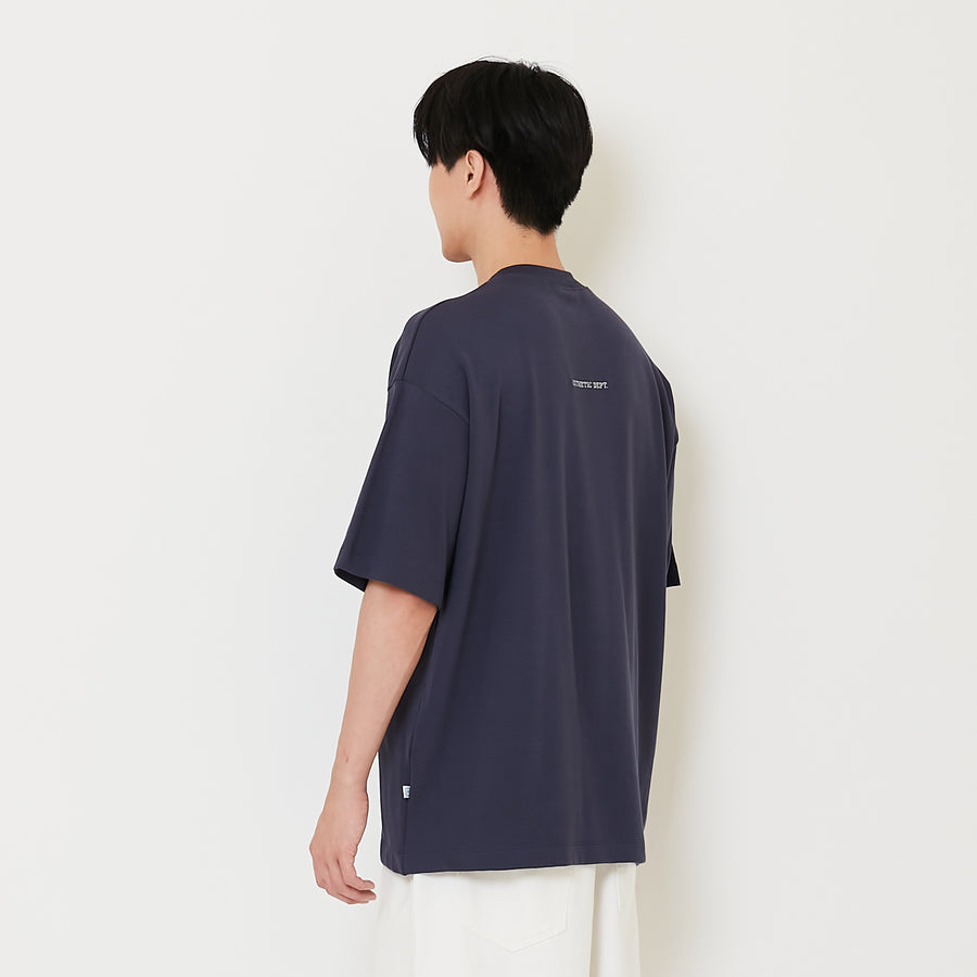 Men Embroidery Oversized Tee - SM2410188