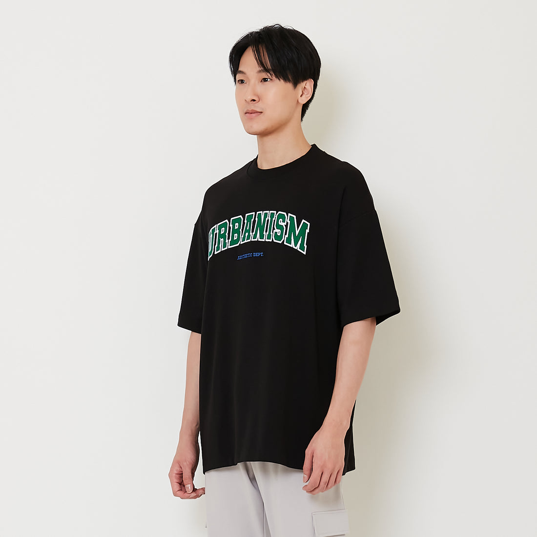 Men Embroidery Oversized Tee - SM2410188