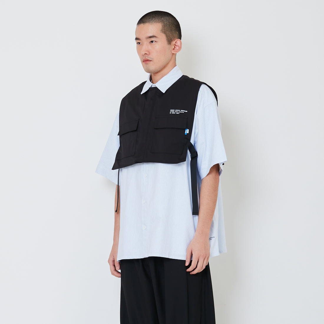 Men Vest Top - Black - SM2410197A