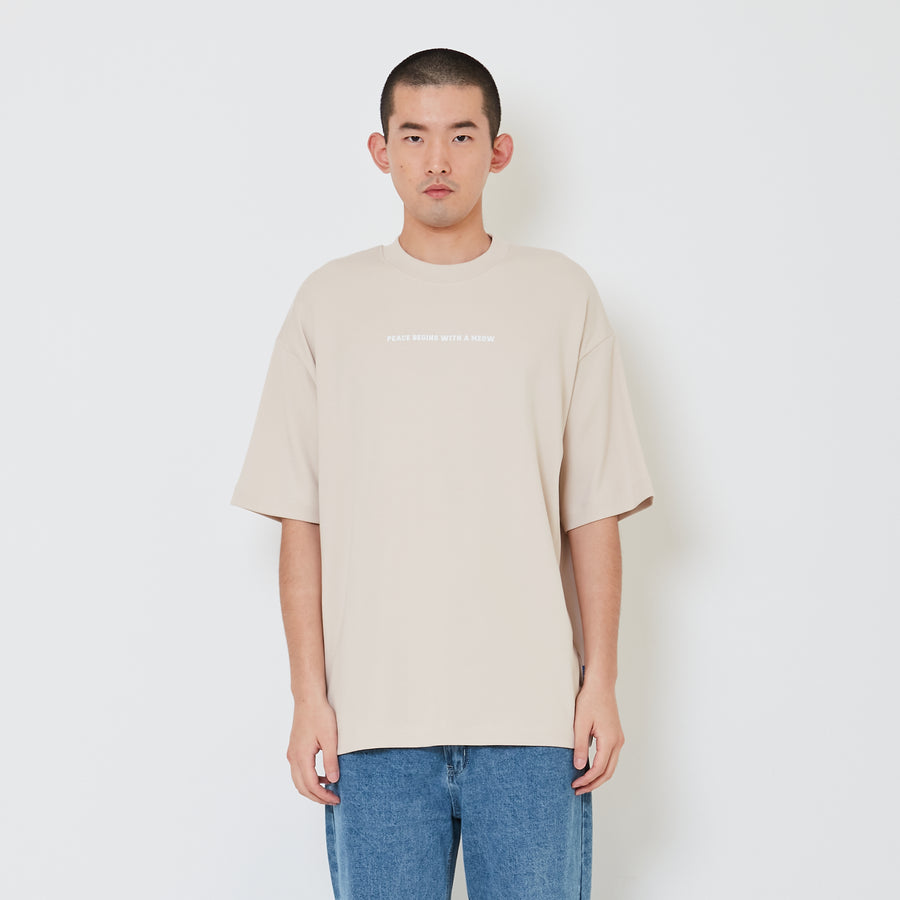 Men Printed Oversized Tee - SM2410205