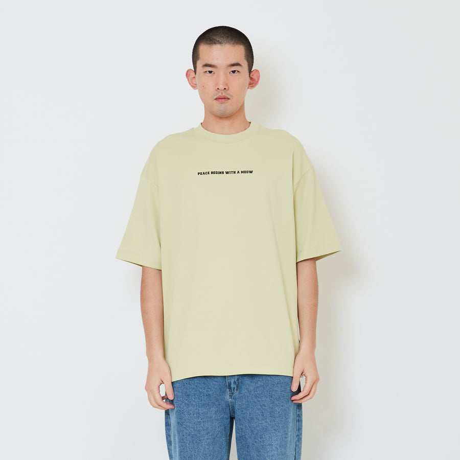 Men Printed Oversized Tee - SM2410205