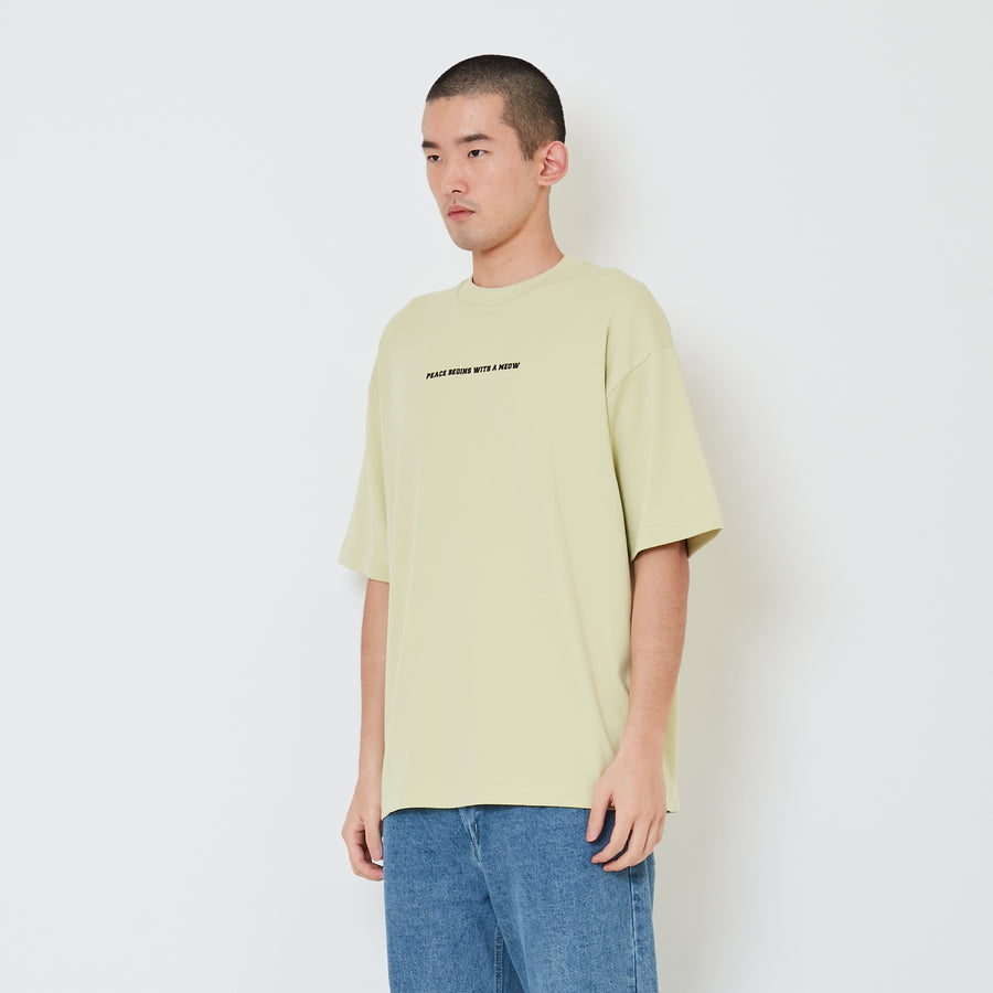 Men Printed Oversized Tee - SM2410205