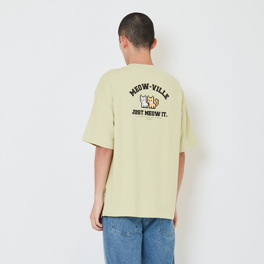 Men Printed Oversized Tee - SM2410205