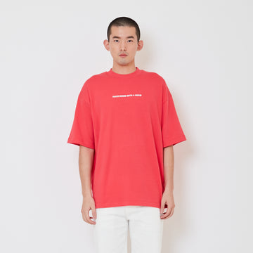 Men Printed Oversized Tee - SM2410205